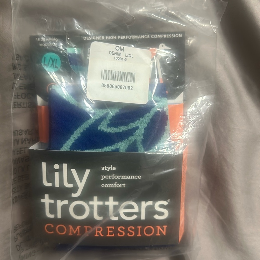 Denim Lily Trotters BN compression